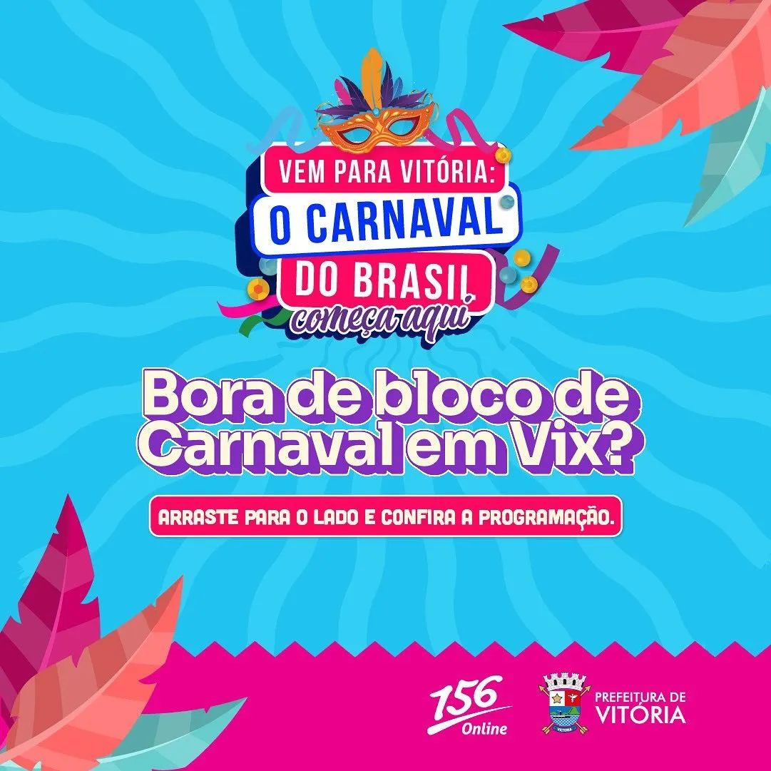 Carnaval 2024: Agenda dos Blocos de Rua no Espírito Santo! - Terra Capixaba